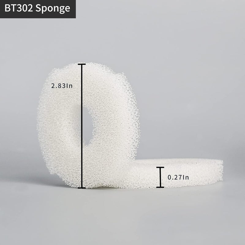 UPETTOOLS Aquarium Bio-Sponge Filter Sponge (BT302 Replacement Sponge) - 3 PCS - Image 2